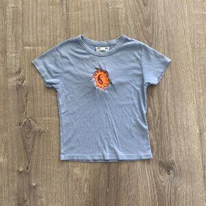 Ying Yang Paradise sun Unif bby tee